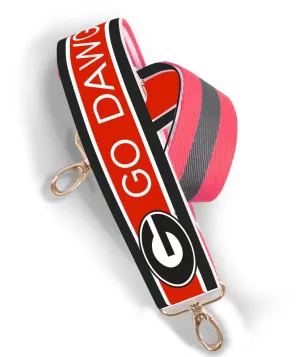 UGA Patterned Purse Strap