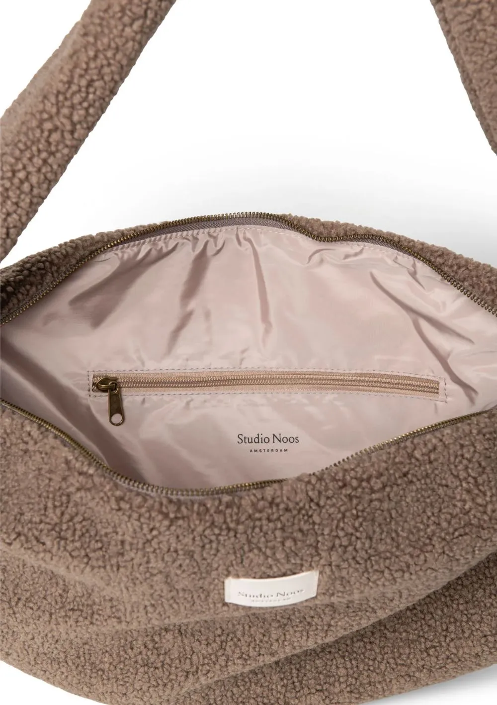 Umhängetasche 'Teddy Crossbody Bag' Brown