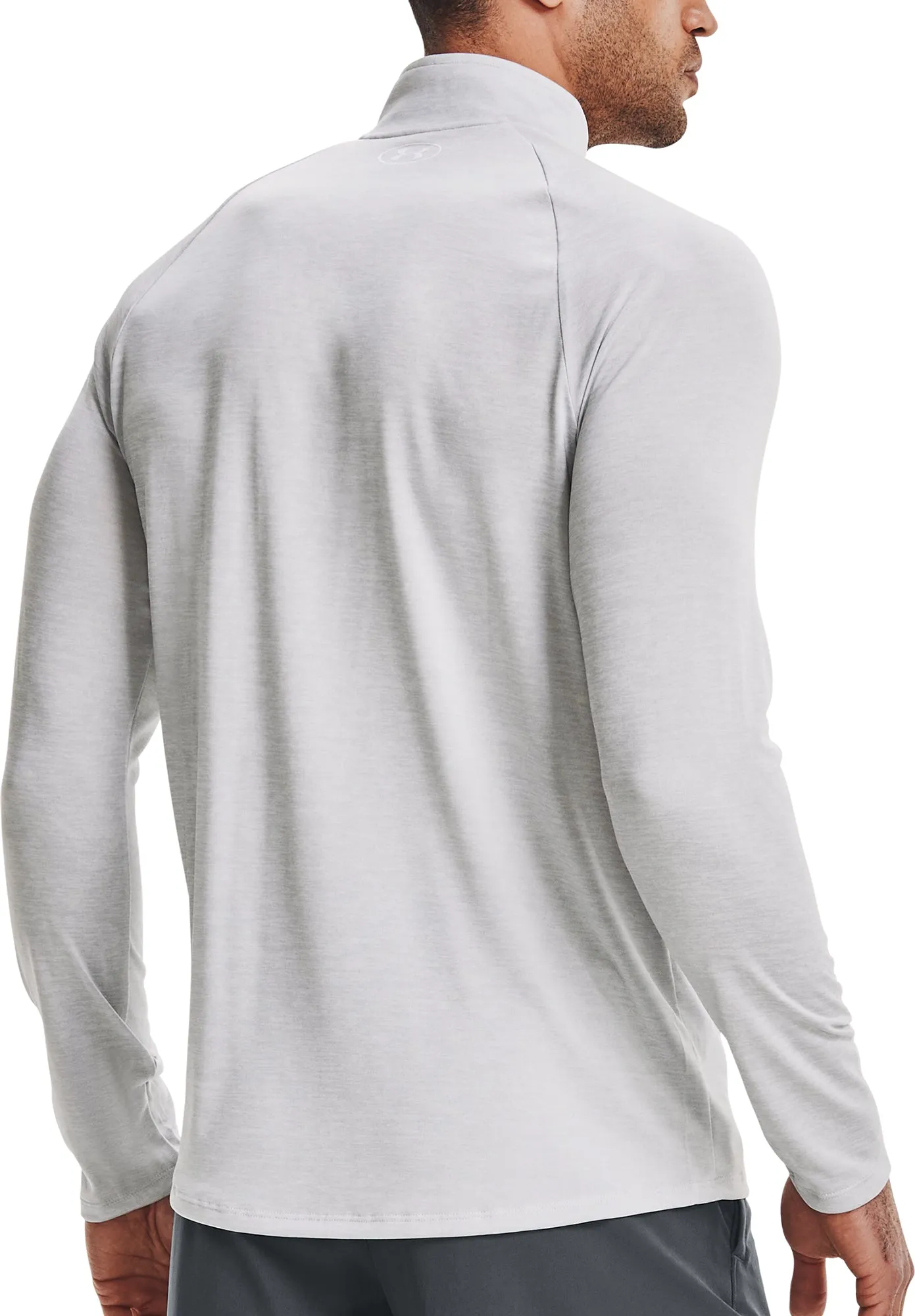 Under Armour Tech Half Zip Long Sleeve Mens Training Top - Grey