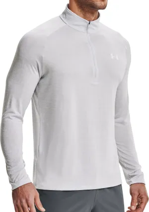 Under Armour Tech Half Zip Long Sleeve Mens Training Top - Grey