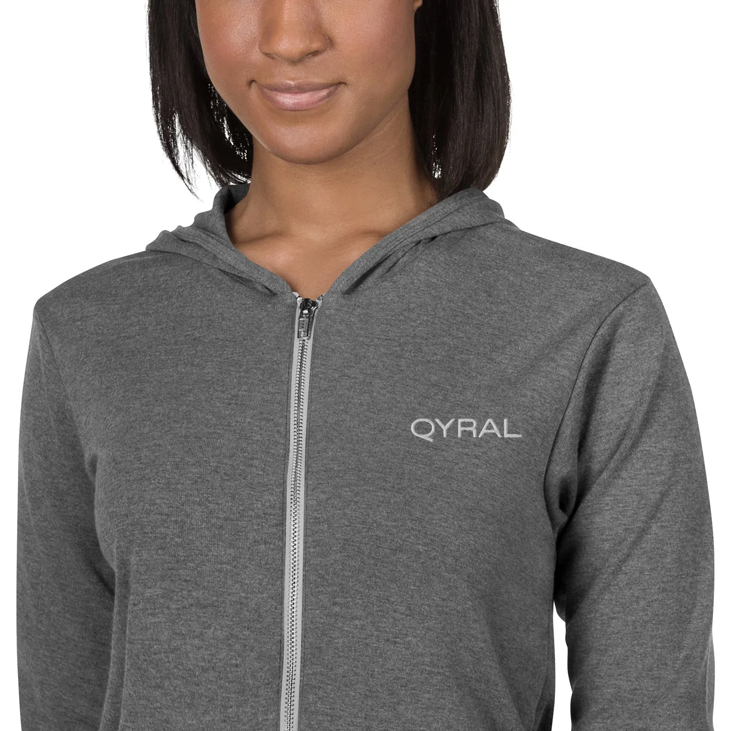 Unisex zip hoodie