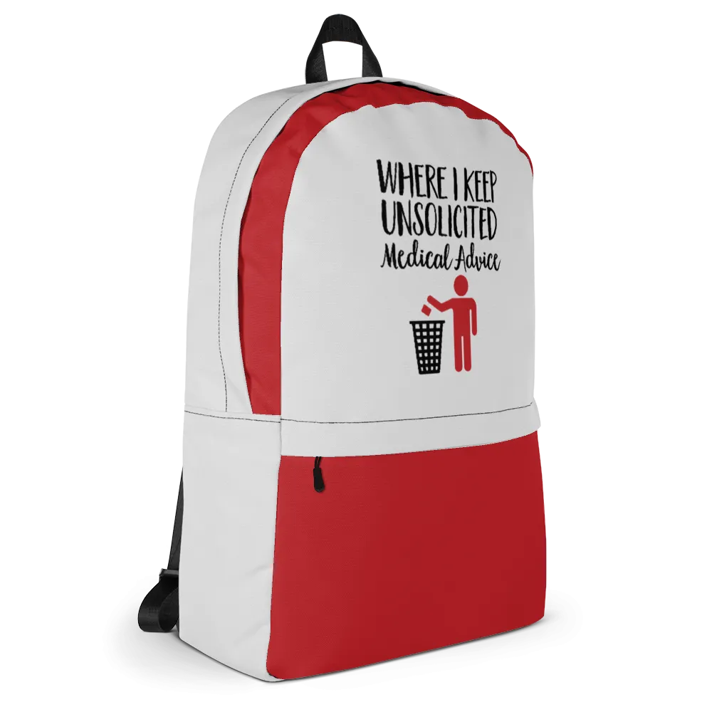 Unsolicited Medical Advice (Backpack) Standing Version