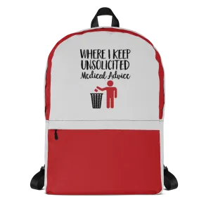 Unsolicited Medical Advice (Backpack) Standing Version