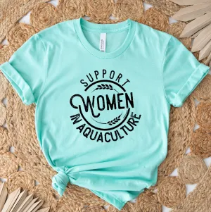 UPL - Support Women in Aquaculture T-Shirt (XS-4XL) - Multiple Colors!