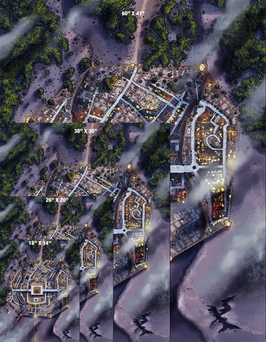 Uruk City Fantasy Map Patreon