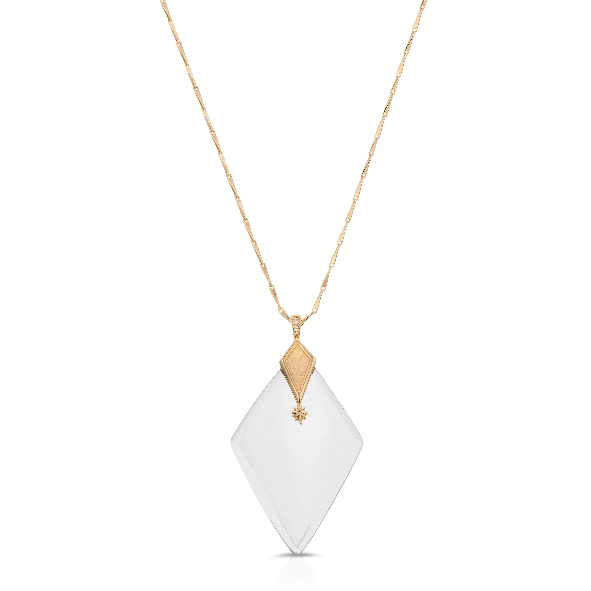 Valentina Gold- Magnifier Pendant Necklace
