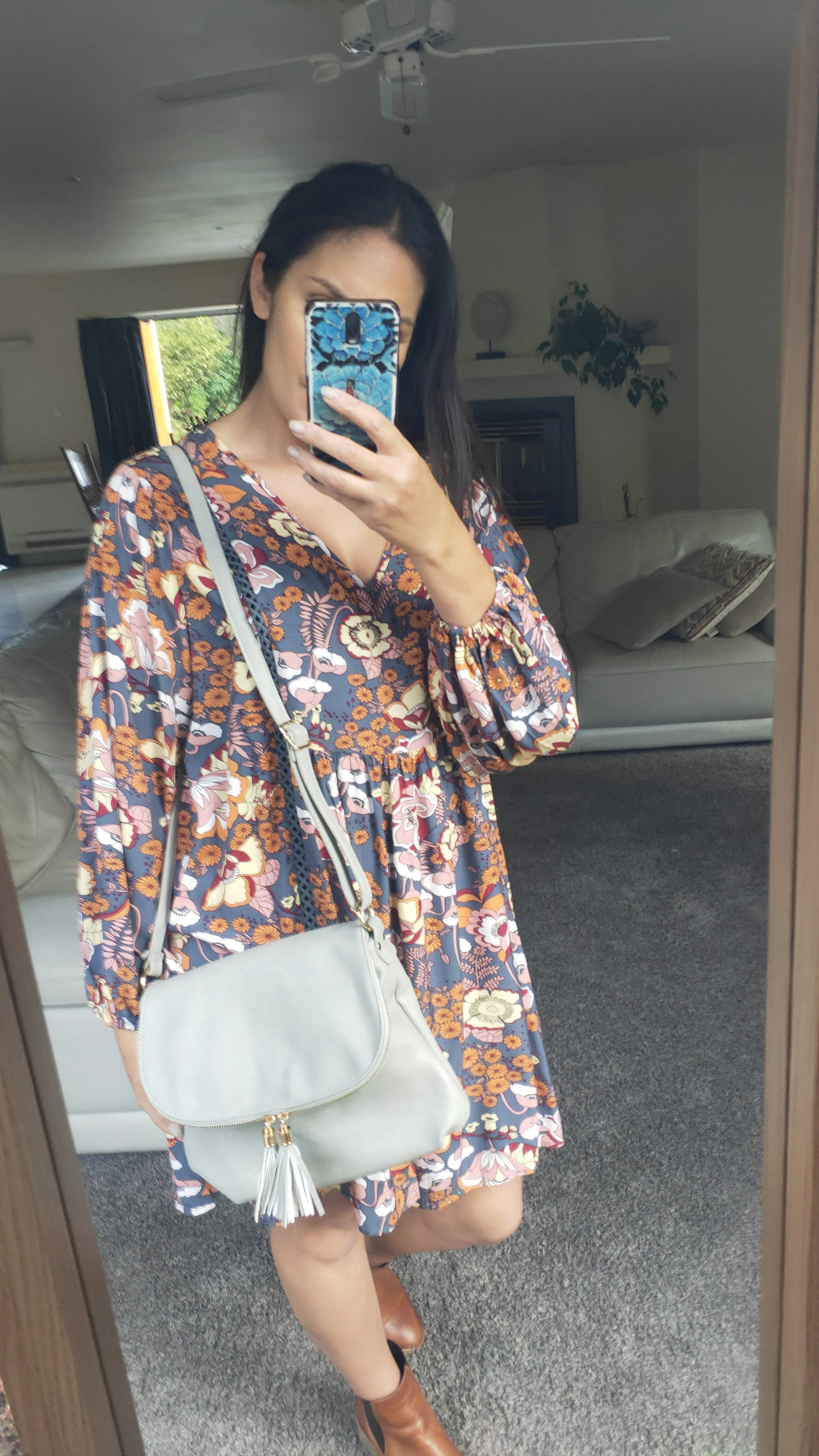 Vegan Leather St Clair Bag - Grey