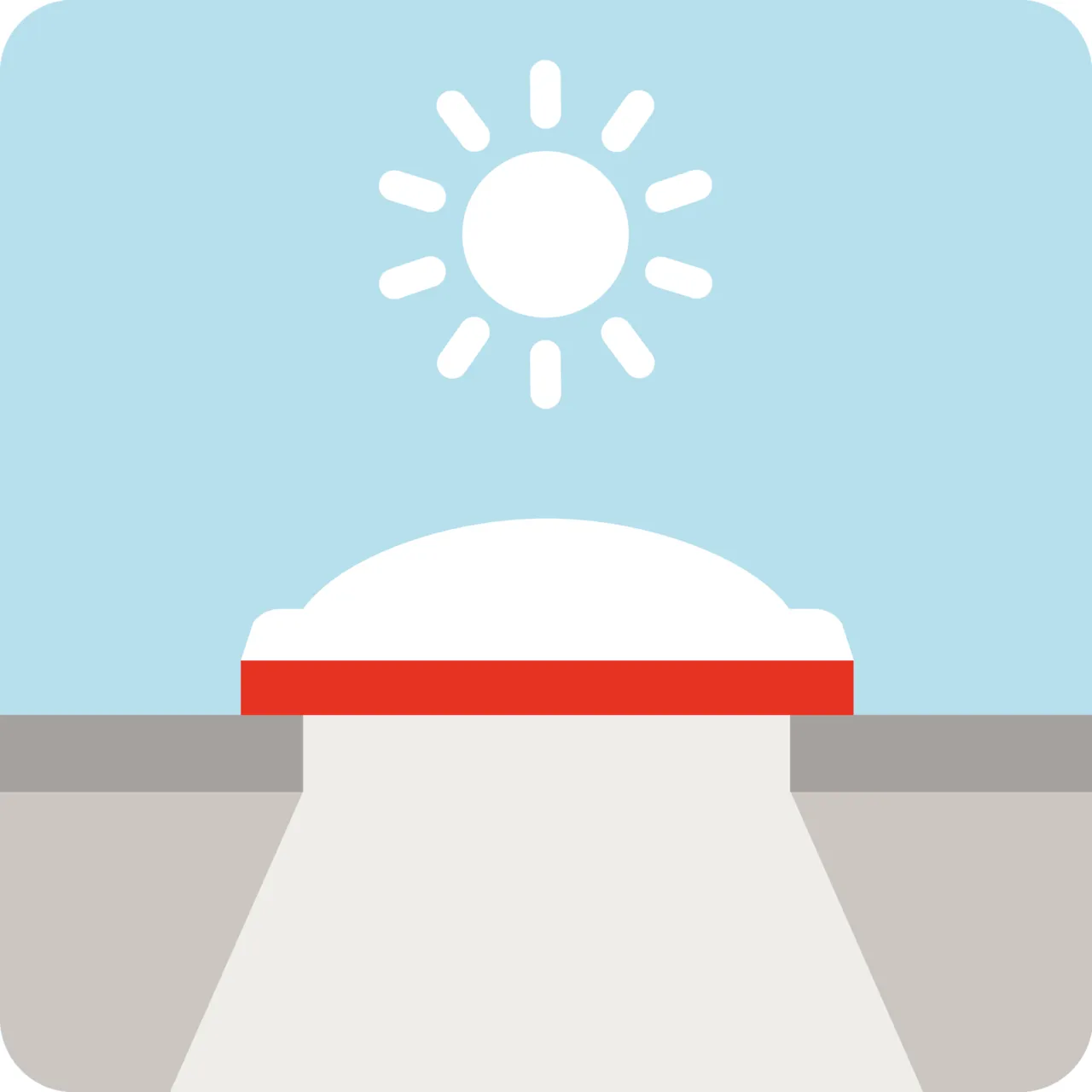VELUX CFP 060060 S00H Fixed Obscure Flat Roof Window (60 x 60 cm)