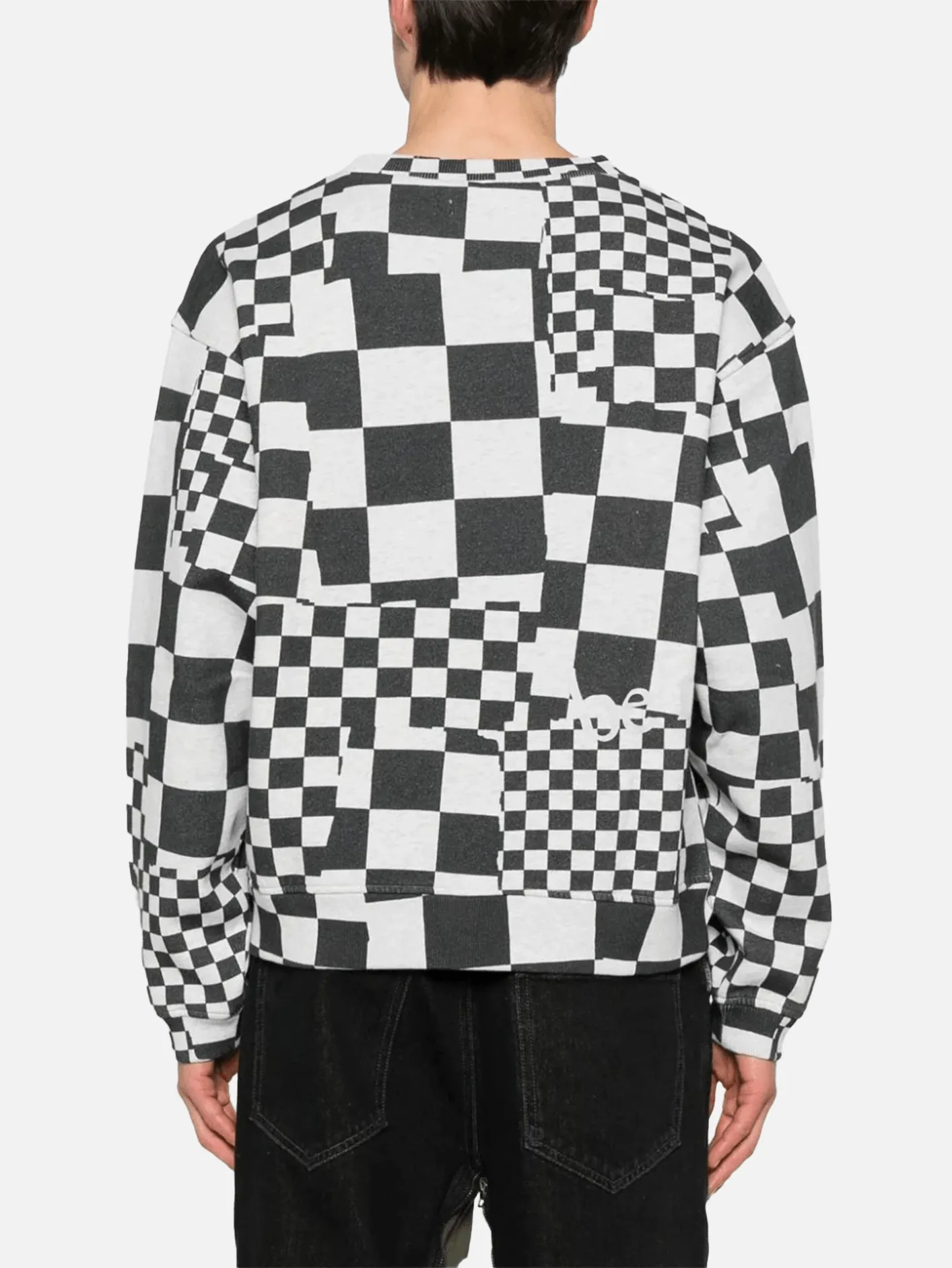 Venice Checker Crewneck - Multi