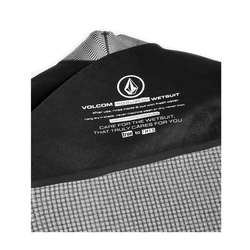 Volcom - Modulator 3/2mm Chest Zip Wetsuit - Black SALE
