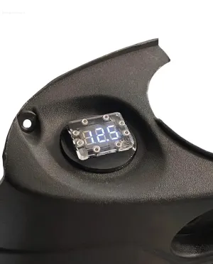 Voltmeter Black | Piaggio ZIP