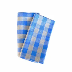 Wales Check Coneflower Napkin - Set of 2