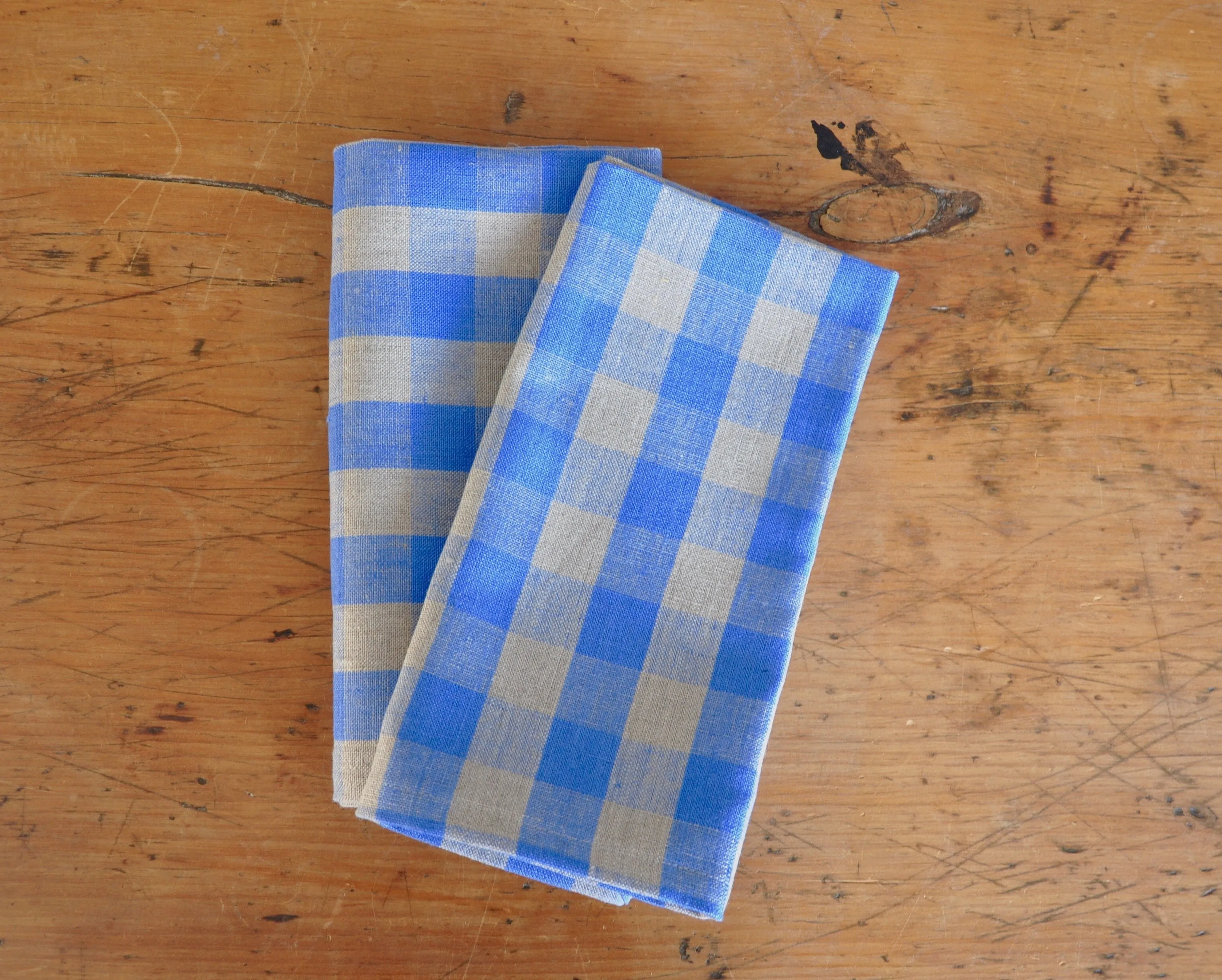 Wales Check Coneflower Napkin - Set of 2