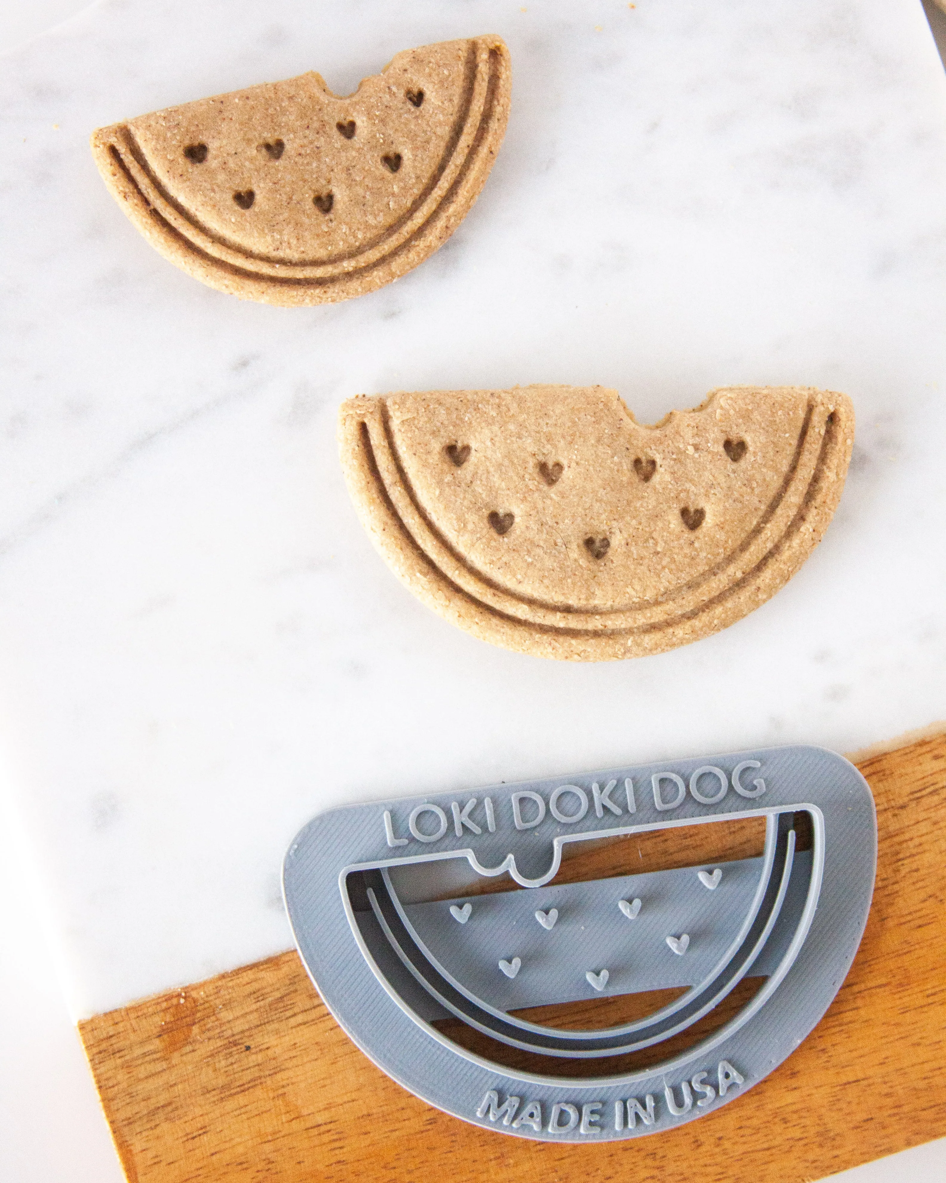 Watermelon Shape Dog Biscuit Cookie Cutter