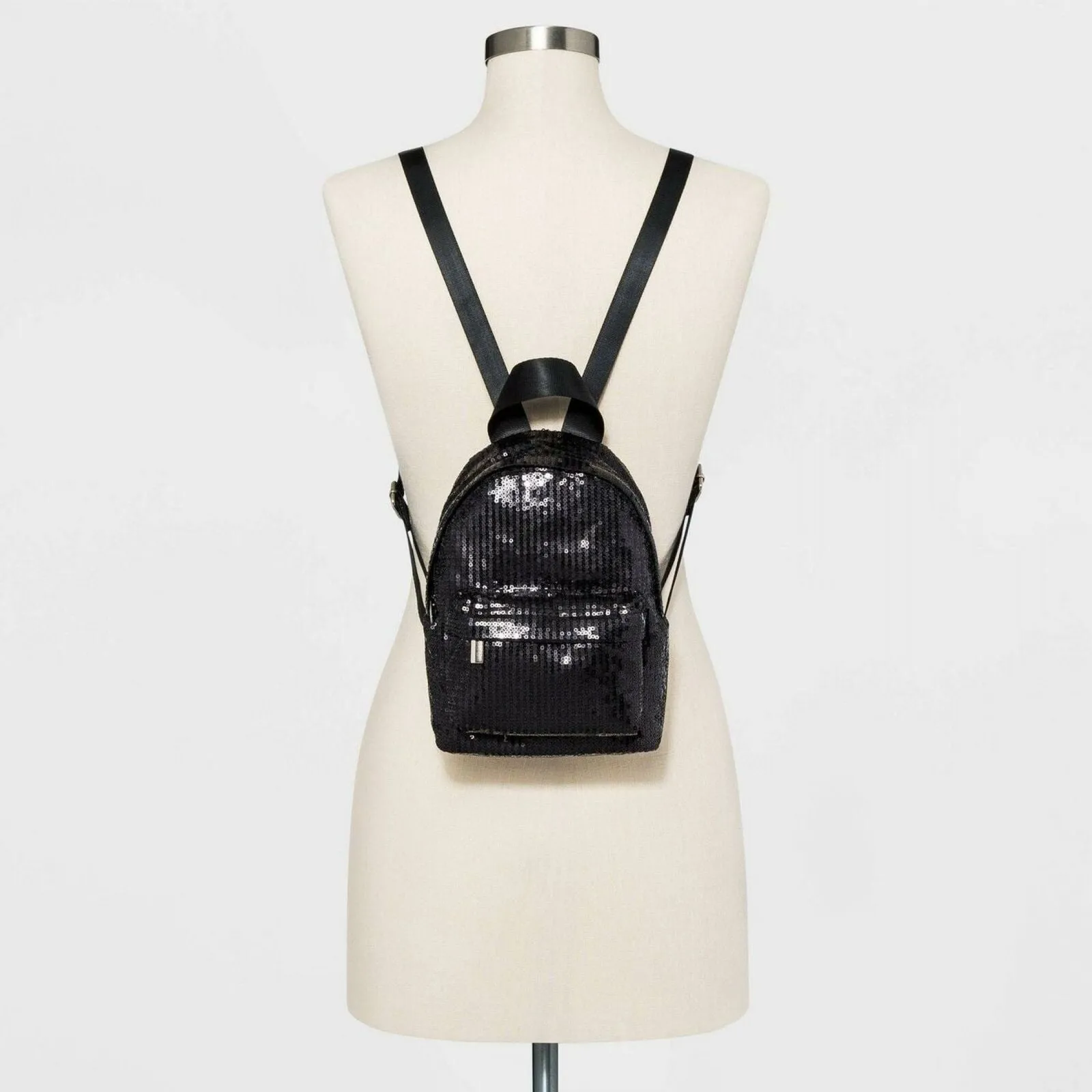 Wild Fable Sequin Zip Closure Backpack
