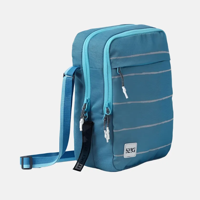 Wildcraft Wiki Buddy Crossbody -Gadjet Grey/Fauna Green/Stripe Blue