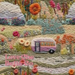 Wildflower camper - SEAMLESS FILE