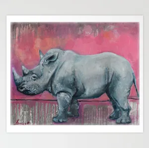 Wildlife Canvas Prints, Animal Art “Still Young“ Canvas Wall Art