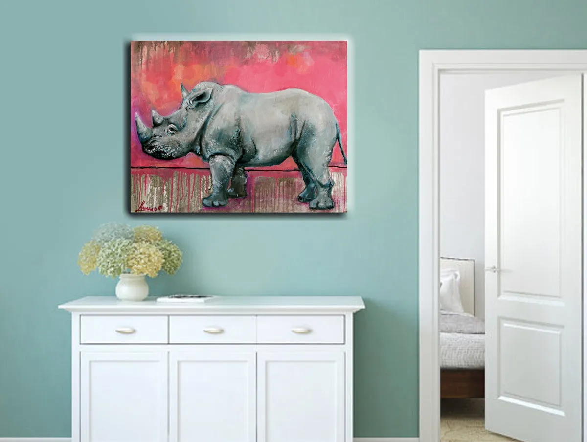 Wildlife Canvas Prints, Animal Art “Still Young“ Canvas Wall Art