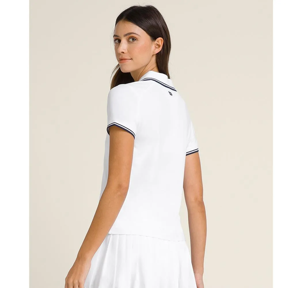 Wilson Women's Club Polo - Bright White