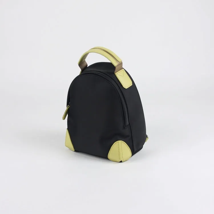 Womens Nylon Small Backpack Purse Pink Convertible Crossbody Bag Nylon Backpack Shoulder Bag for Ladies