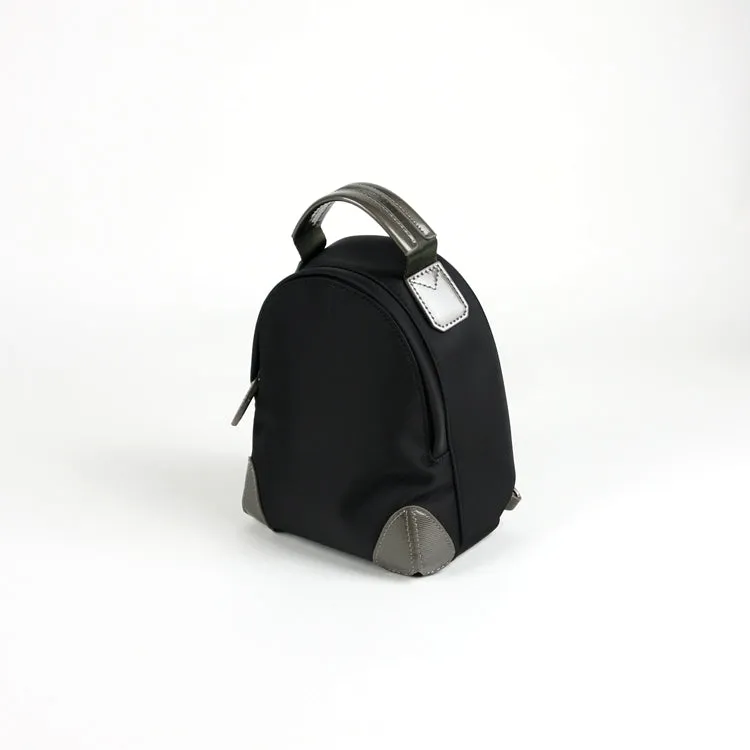 Womens Nylon Small Backpack Purse Pink Convertible Crossbody Bag Nylon Backpack Shoulder Bag for Ladies