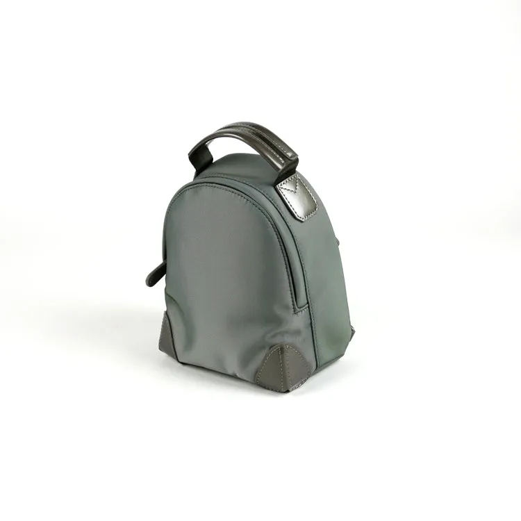 Womens Nylon Small Backpack Purse Pink Convertible Crossbody Bag Nylon Backpack Shoulder Bag for Ladies