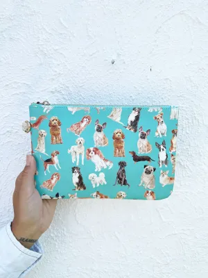 Woof Dog Flat Zip