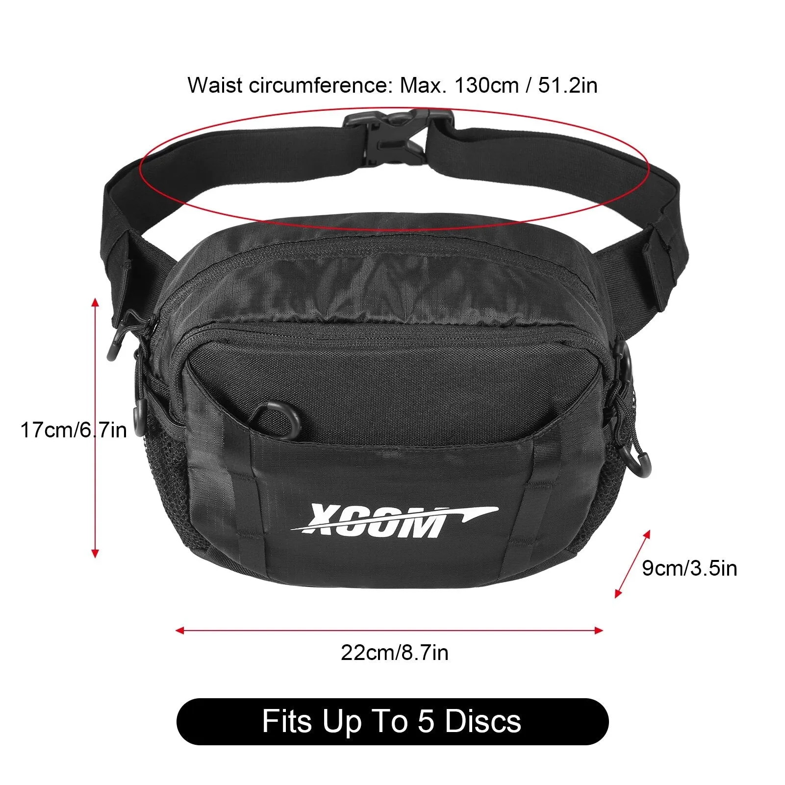 XCOM Waist Disc Golf Bag