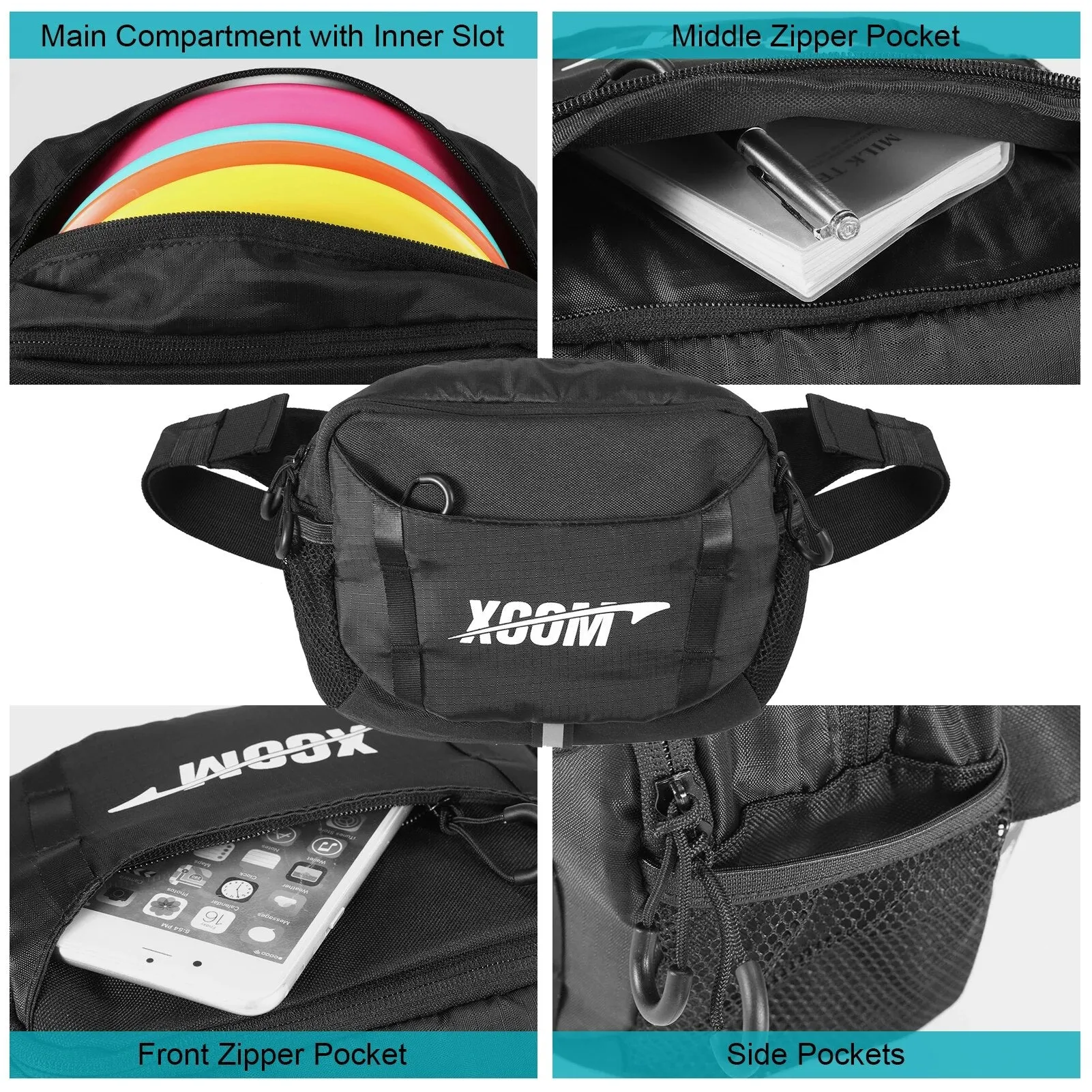 XCOM Waist Disc Golf Bag
