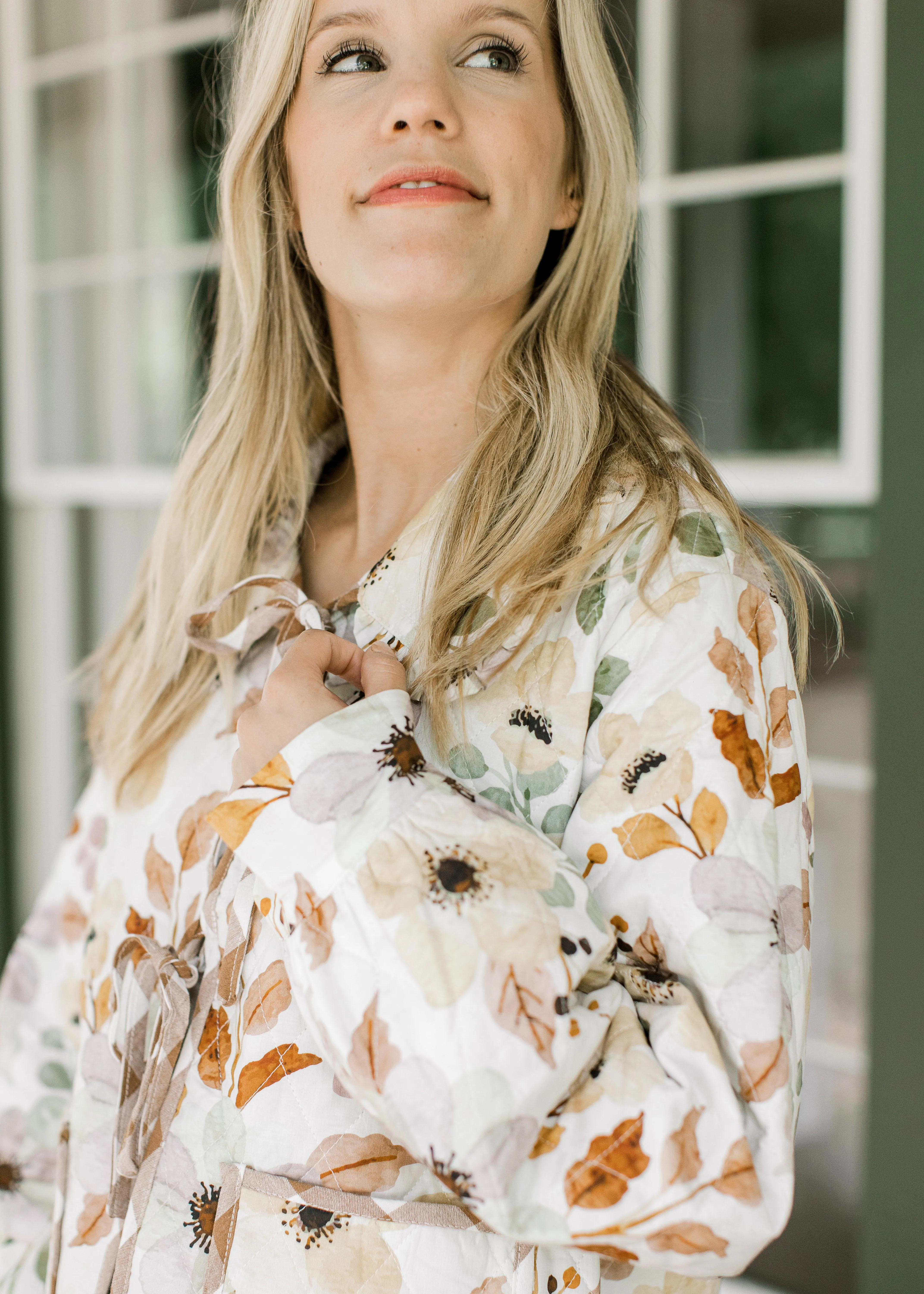 XZ Classic Quilted Floral Jacket
