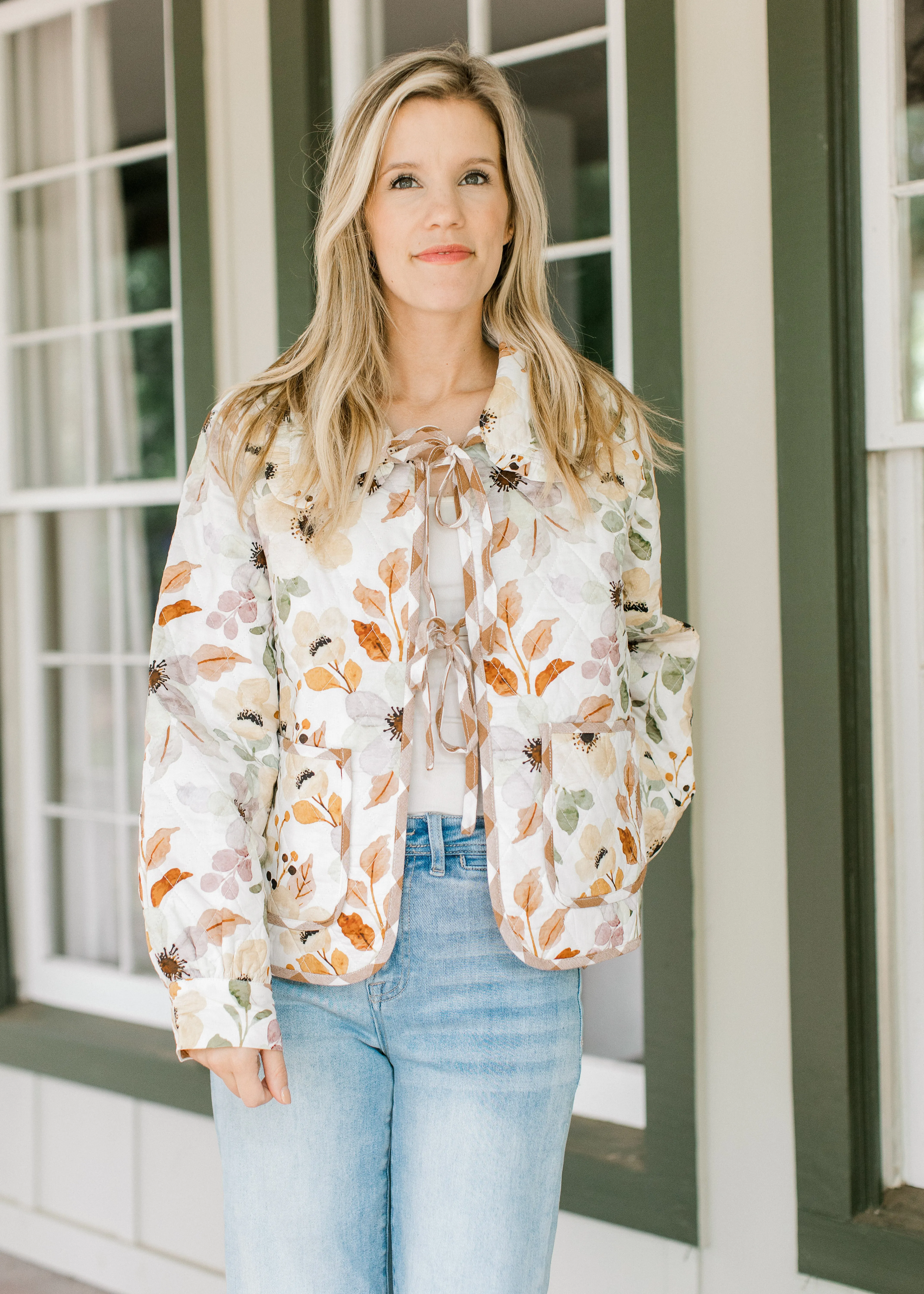 XZ Classic Quilted Floral Jacket