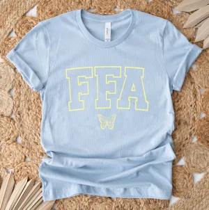 Yellow Butterfly FFA T-Shirt (XS-4XL) - Multiple Colors!