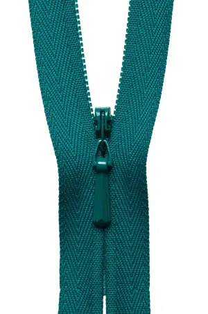 YKK Concealed / Invisible Zip - 23cm / 9'' - Jade 023