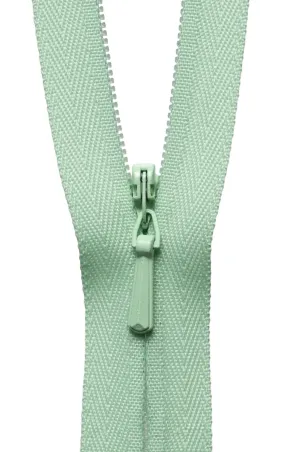 YKK Concealed / Invisible Zip - 56cm / 22'' - Pale Lime 531