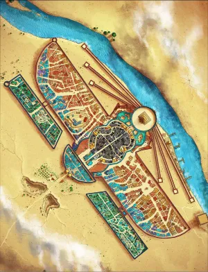 Y’Mataar City Fantasy Map Patreon