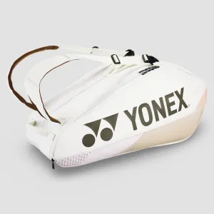YONEX Pro 6pc Racquet Bag BA92426 Sand Beige