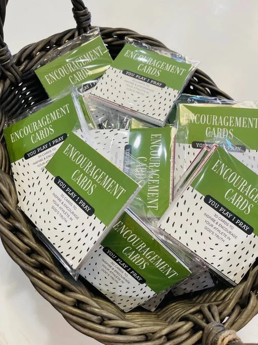 You Play I Pray || 30 Encouragement Cards for your Athlete