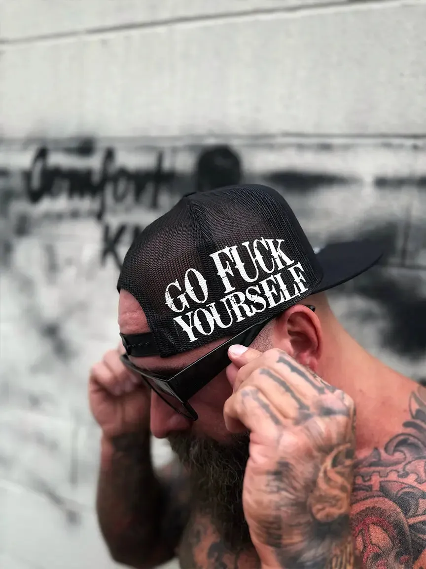 YOURSELF SIDE STYLE  BLACK HAT