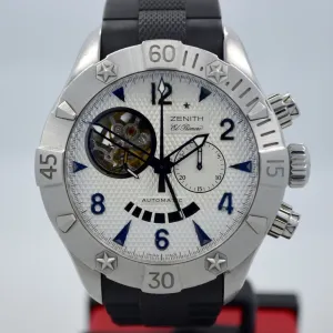 Zenith Defy Classic El Primero 03.0526.4021 Steel Chronograph Automatic Watch