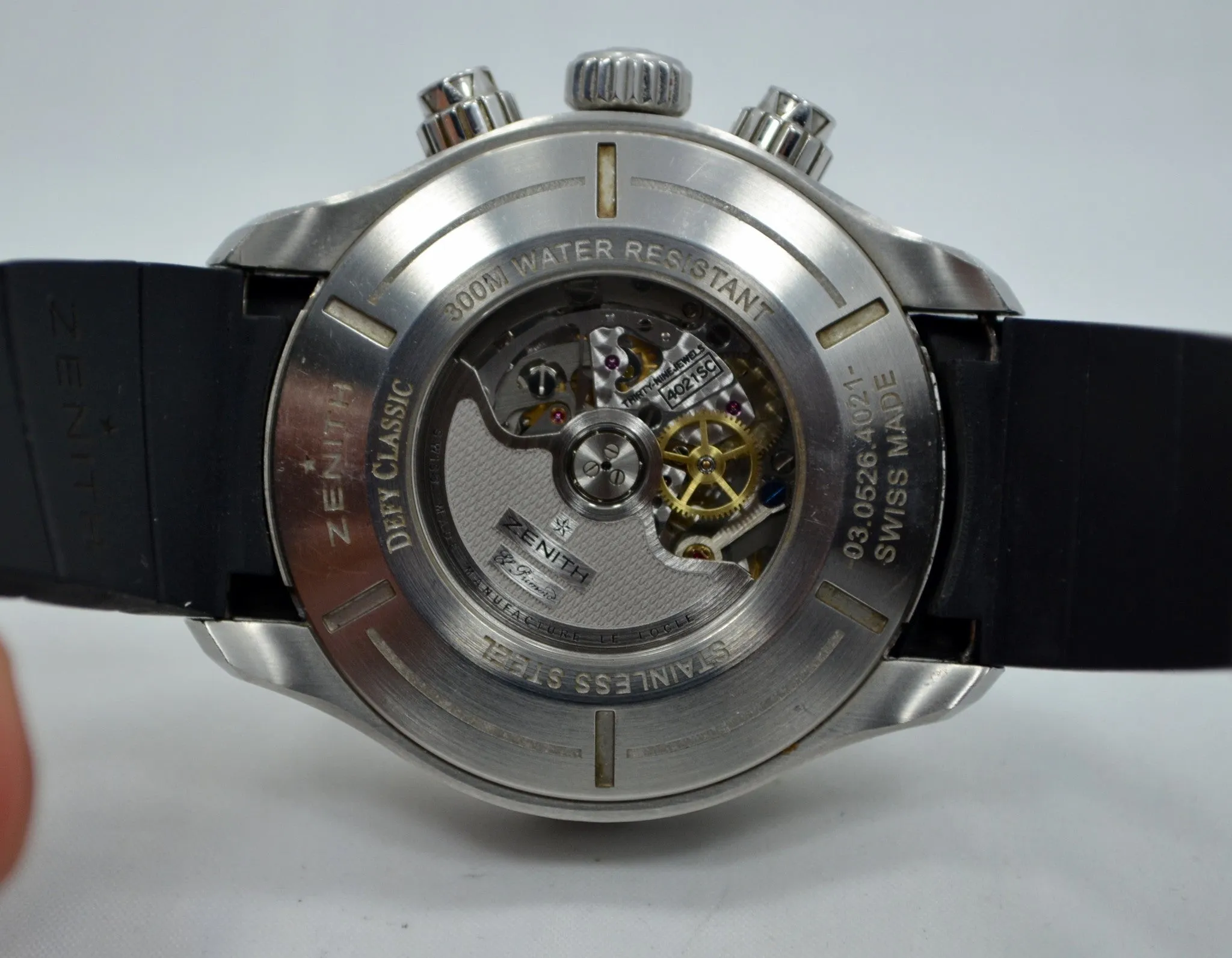Zenith Defy Classic El Primero 03.0526.4021 Steel Chronograph Automatic Watch