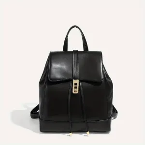 Ziah | Elegant Leather Women's Travel Backpack