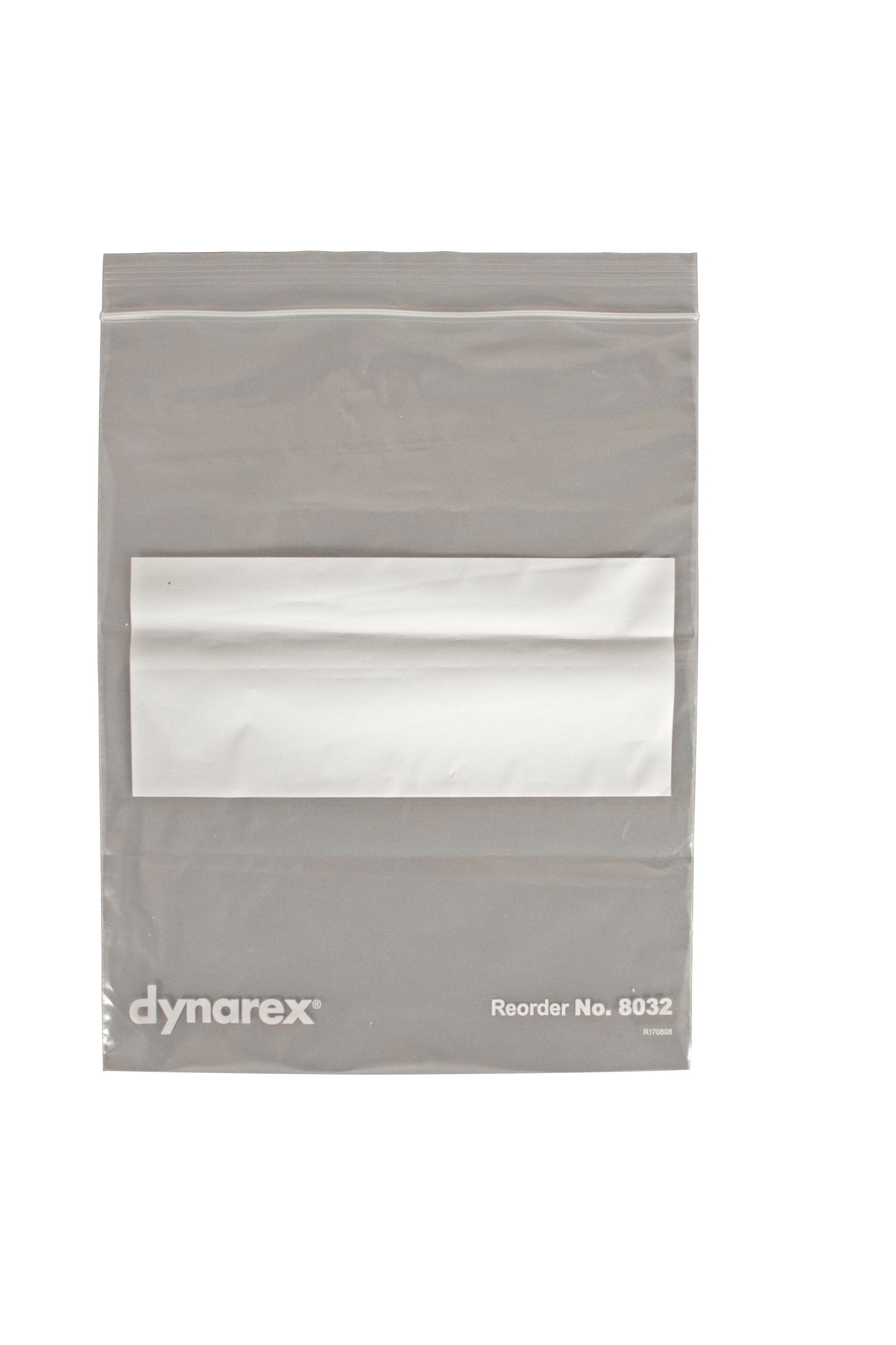 Zip Closure Plastic Bags Clear with White Write-On Block 2mil by New World