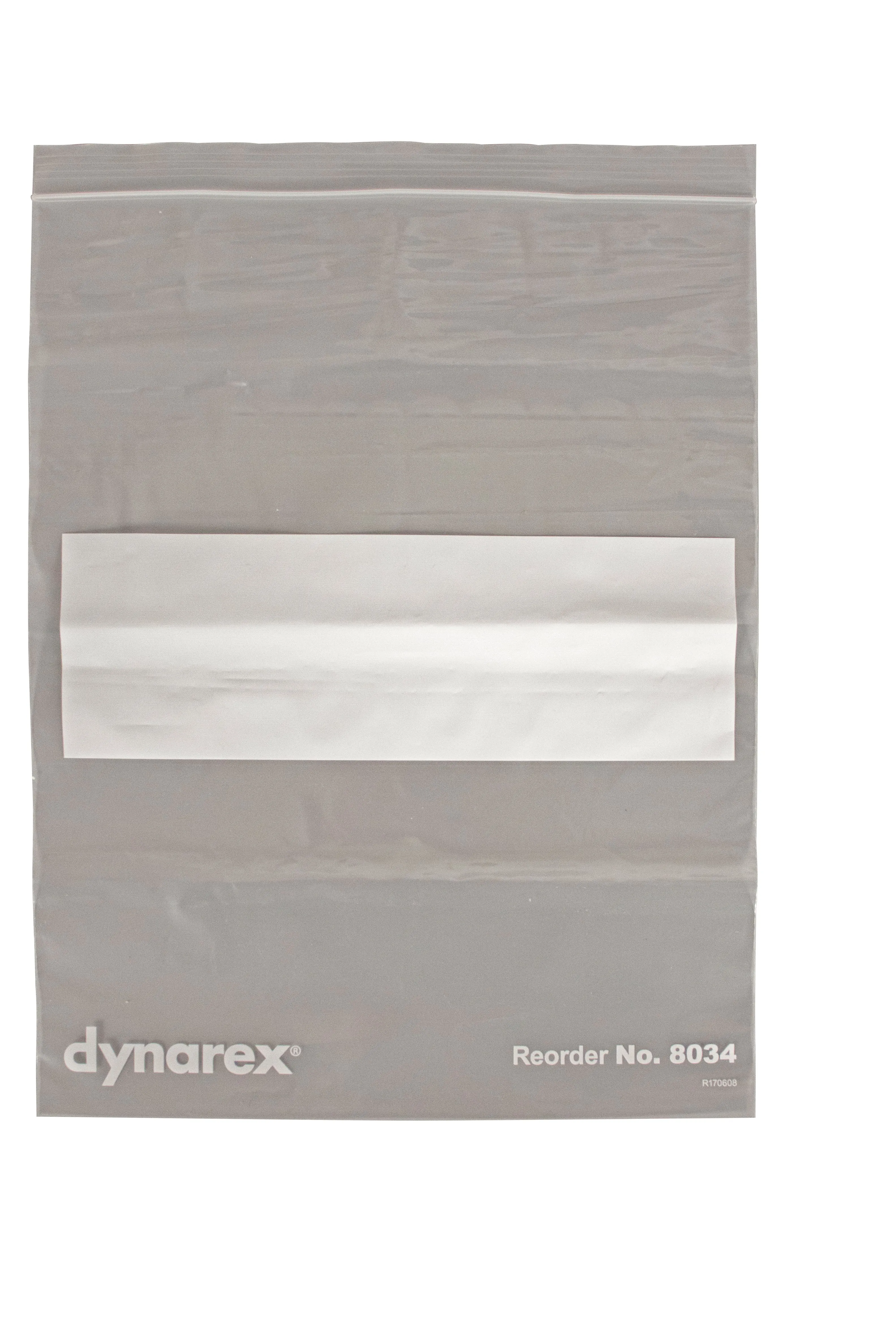 Zip Closure Plastic Bags Clear with White Write-On Block 2mil by New World