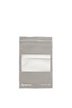 Zip Closure Plastic Bags Clear with White Write-On Block 2mil by New World