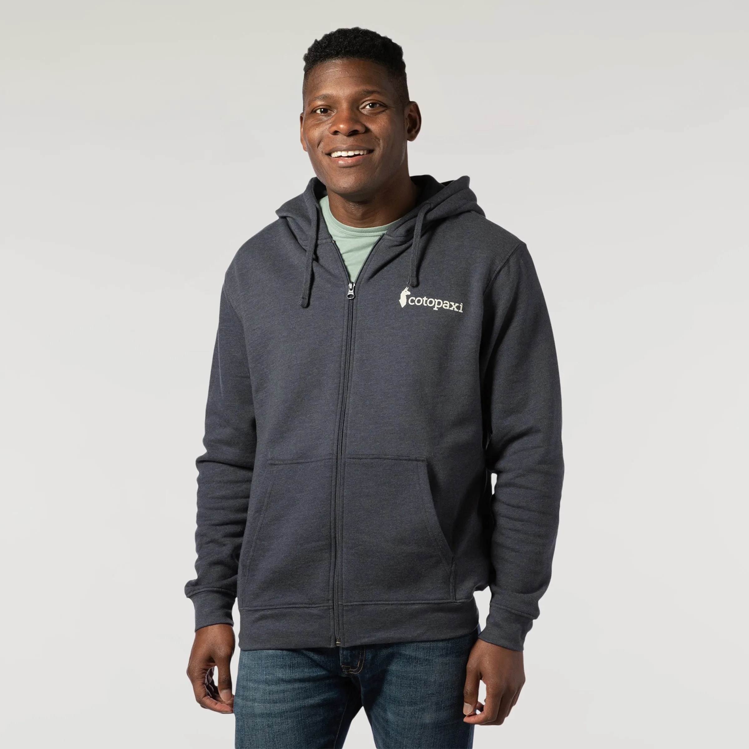 Zip Hoodie Logo Full-Zip