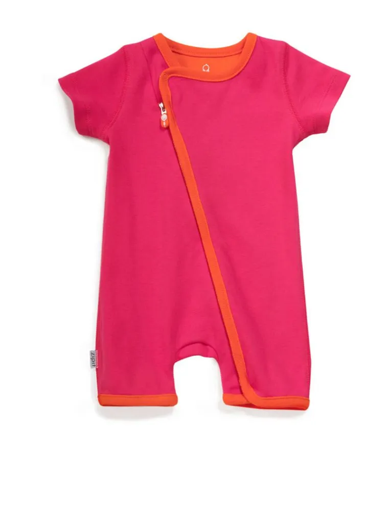 zip-up lolly romper